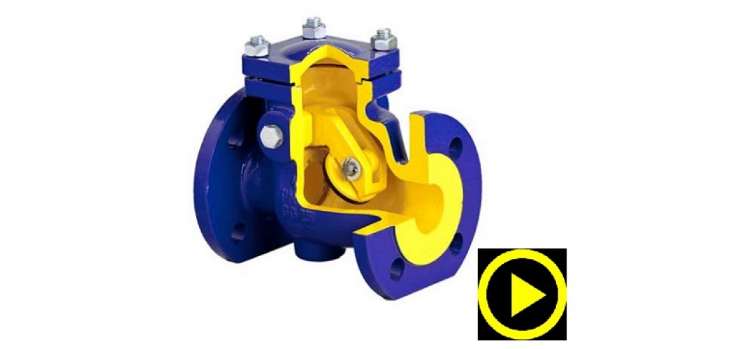 ویدیو آموزشی نحوه عملکرد شیر برگشتی نوسانی (Swing Check Valve) - زبان انگلیسی